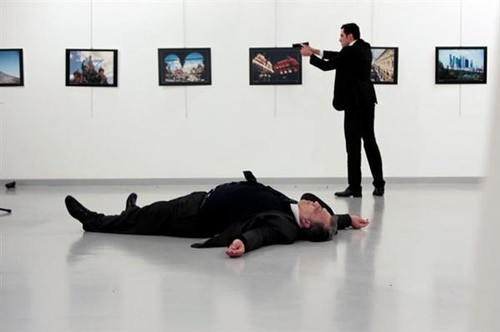 Russischer Botschafter in der Türkei erschossen - ảnh 1